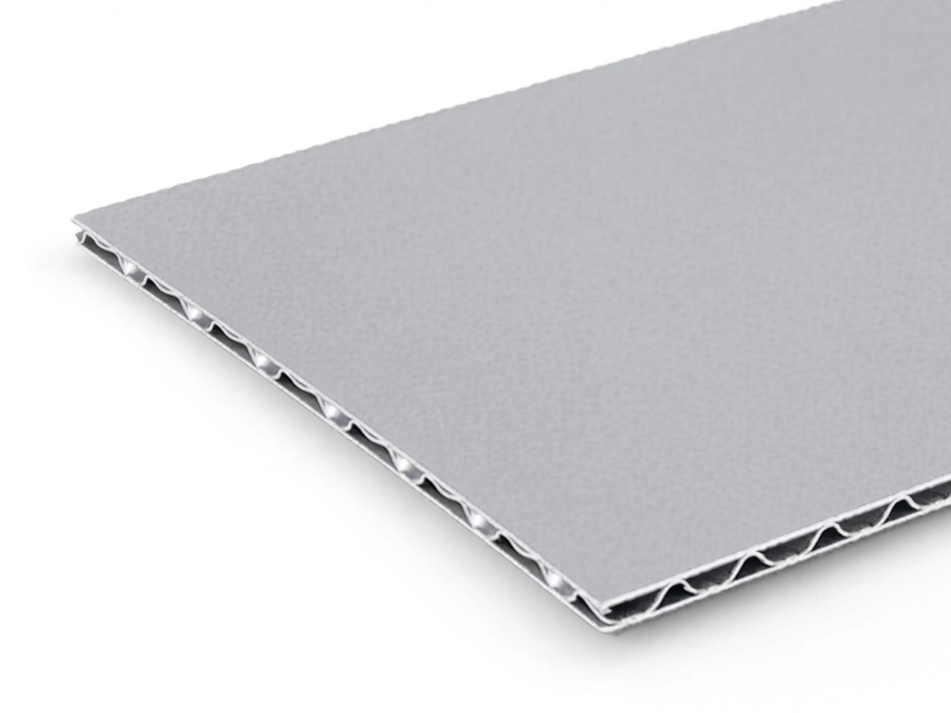 Panel on white background